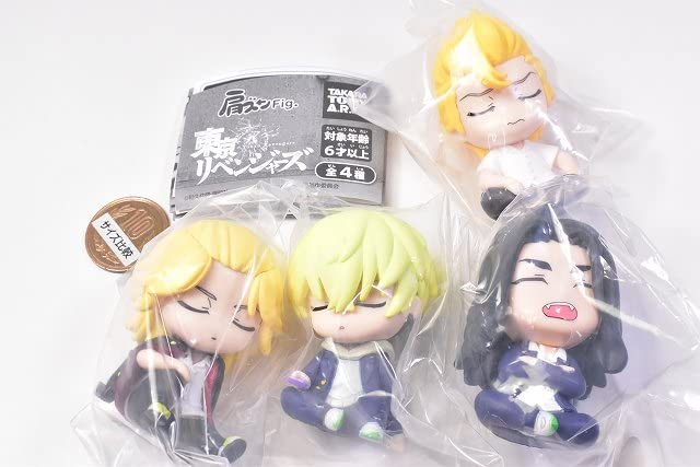 Shoulders Tokyo Revengers Types Set Gacha Gacha Capsule Toy Fig. [4 (full Complete)]
