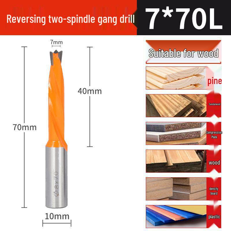12 мм Фрезерная фреза для сверления боковых отверстий по дереву, пробойник для отверстий