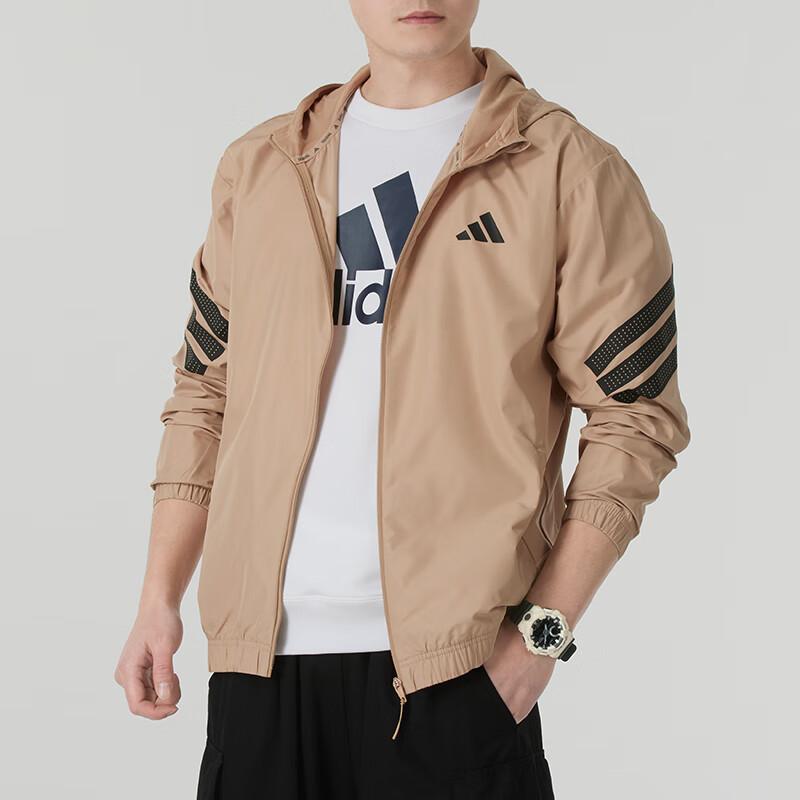 adidas Бесплатная доставка с значком AdiClub Ветровка с тремя полосками JM6751