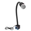 Magnetic Work Light 9W 24V LED Flexible Gooseneck Rustproof Aluminium Magnetic Base Gooseneck Work Light for Industry