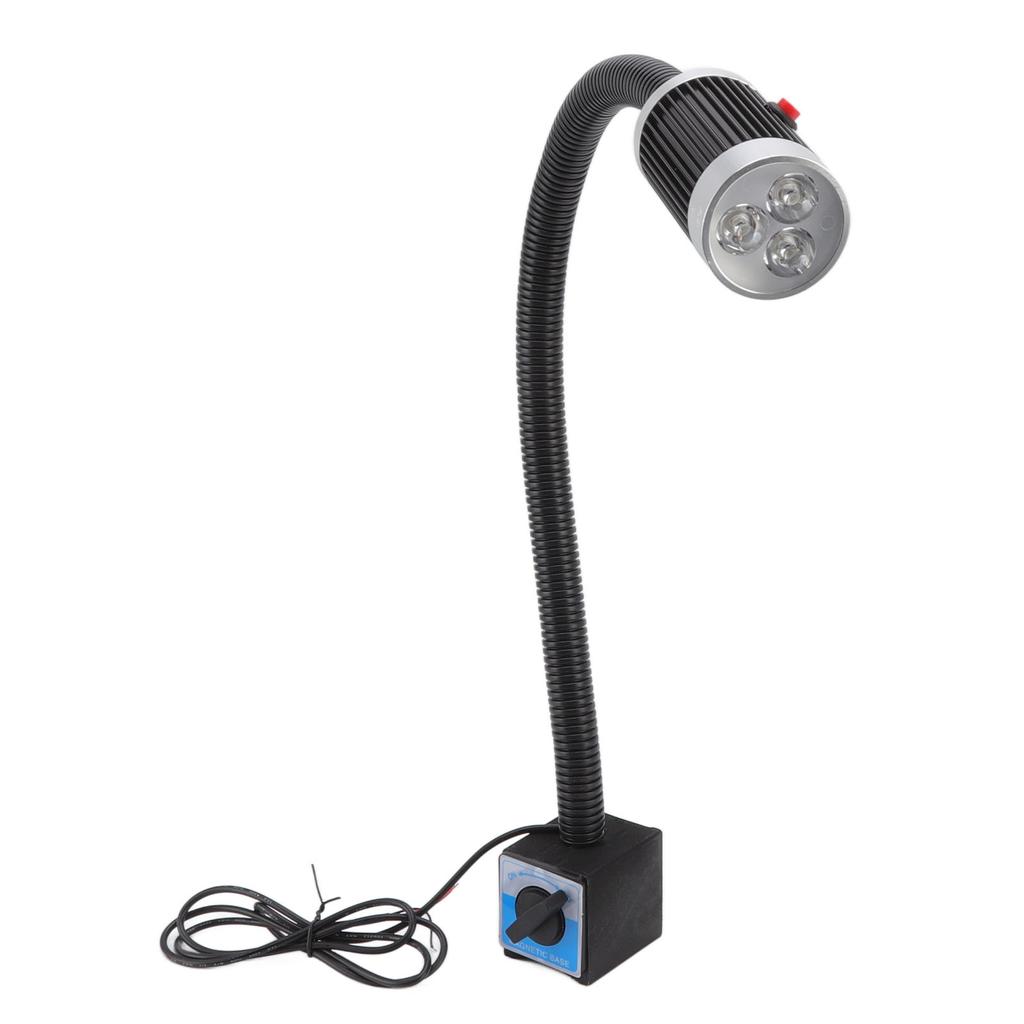 Magnetic Work Light 9W 24V LED Flexible Gooseneck Rustproof Aluminium Magnetic Base Gooseneck Work