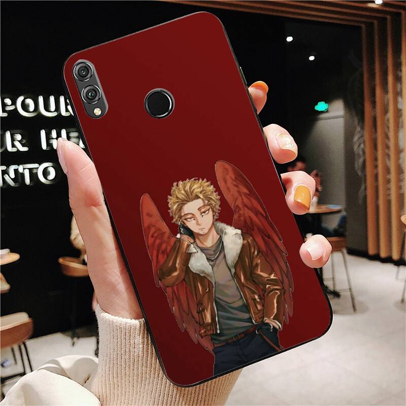 Чехол для телефона с аниме MHA Hawks BNHA для Huawei Honor 7A 7C 8 8x9 10 20lite Fundas Coque для Honor 10i 20i Capa