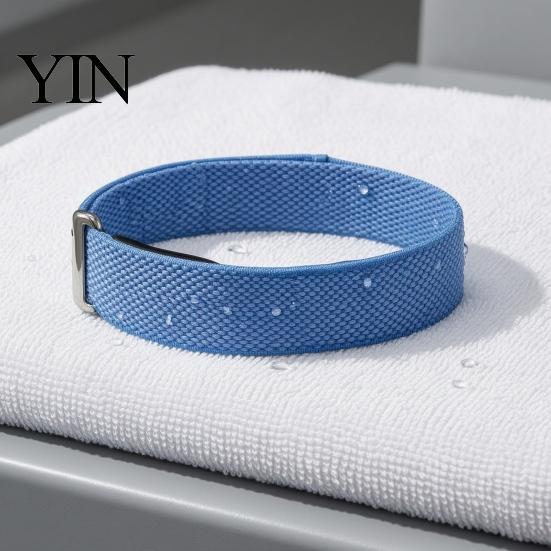 Универсальные спортивные сменные ремешки Нейлоновый ремешок для Fitbit Air, Дышащий ремешок для часов, Регулируемый спортивный браслет отводящий пот, Браслет против пота