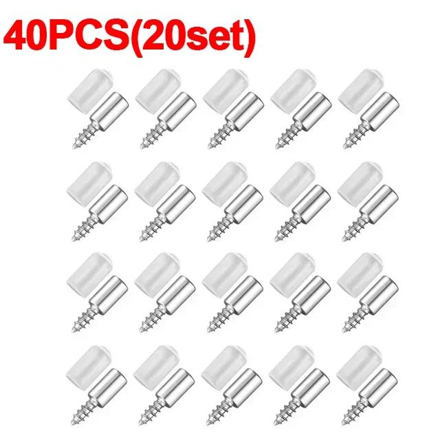 8-100 шт. крест-саморез с нескользящей резиновой доской для шкафа, поддержка ламината, DIY шкаф, стеклянная перегородка, гвозди