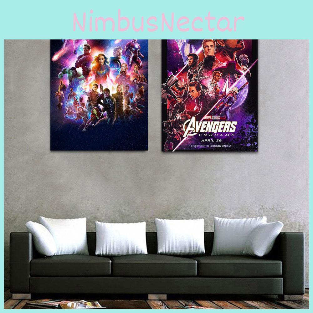 Элегантный постер к фильму «Мстители: Финал / Война бесконечности», принт, искусство, 24x36, шелковый настенный декор