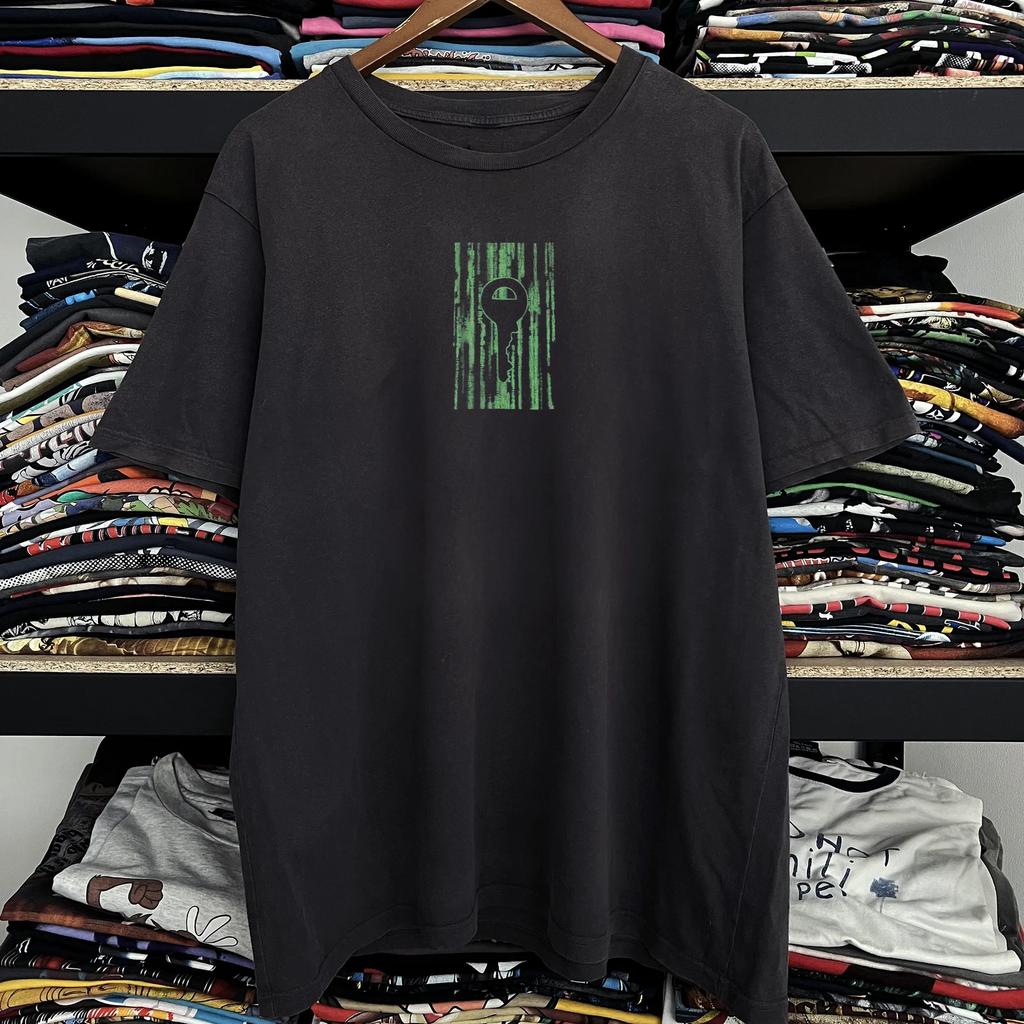 2003 The Matrix Reloaded Promo Washed T-Shirt Black L