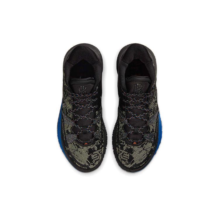 Nike Кроссовки унисекс Kyrie 7 EP Grind Black Lime-Ice Total-Orange CQ9327-007