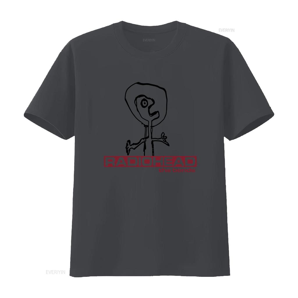 Vintage 90 S Radiohead The Bends Band T Shirt Reprint An40111 Washed Casual Versatile Streetwear Stretched Comfortable Vintage
