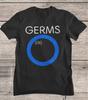 НОВЫЙ Germs Band Короткий рукав Подарок для фаната Черный Все размеры OM471 Унисекс Футболка