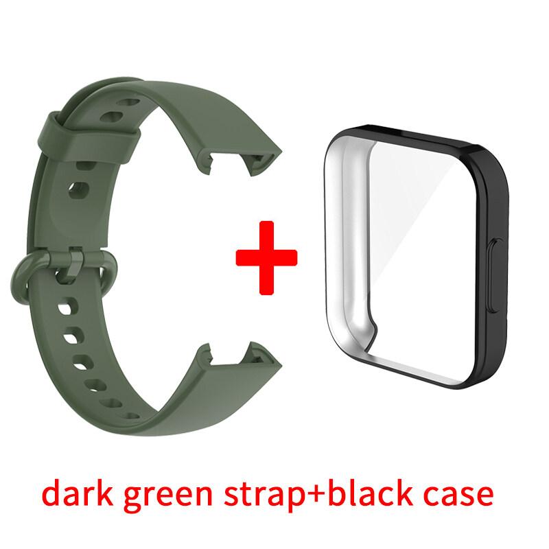 Ремешок + чехол для Redmi Watch 2 Lite Smart Band, защитный чехол, силиконовый браслет-браслет для Redmi Watch2 Lite, аксессуары