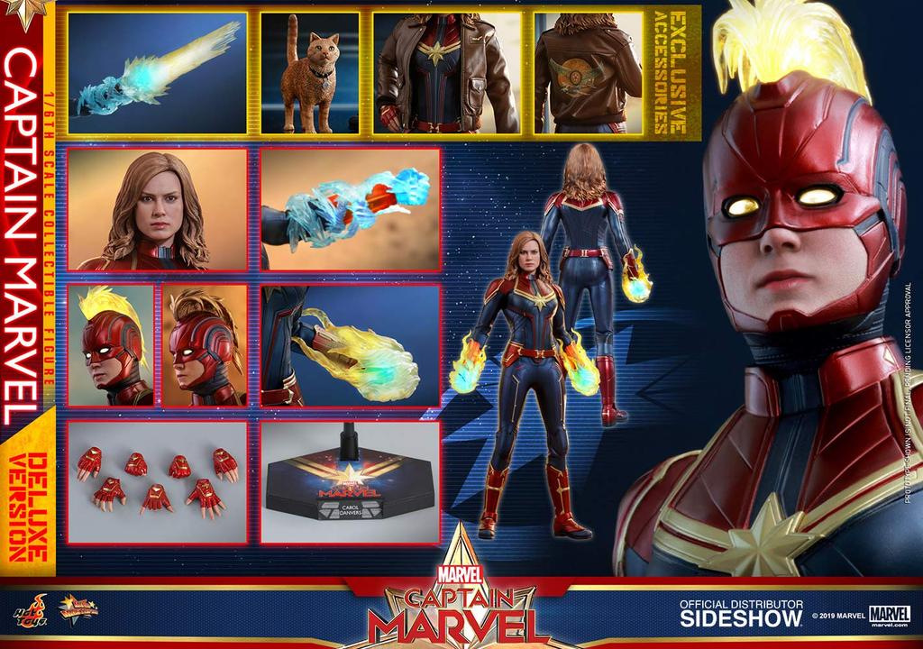 Scale Figure Captain Marvel Bonus [Movie Masterpiece] "Captain Marvel" 1/6 [with Accessories]