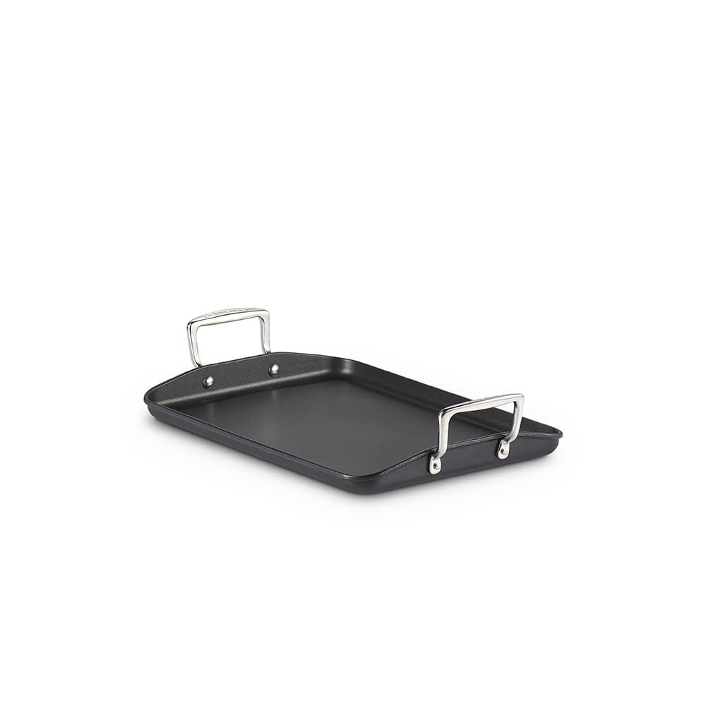 Le Creuset Cast Aluminum Grill Plate 35cm Gas IH Oven Compatible