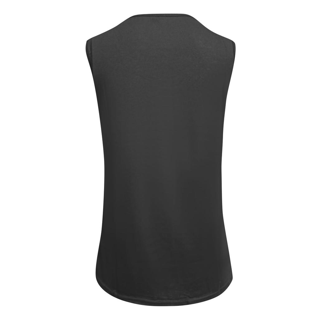 Женские рубашки на пуговицах, повседневная майка без рукавов с круглым вырезом, однотонная летняя свободная мягкая базовая блузка, футболка