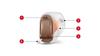 Signia Hearing Aid - Behind The Ear- Run (Click CIC- Right Ear)