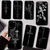 Кибер-сигил Крест Чехол для телефона Для iPhone17,16,15,14,13,12,11 Plus,Pro Магнитный Для Magsafe Беспроводная зарядка