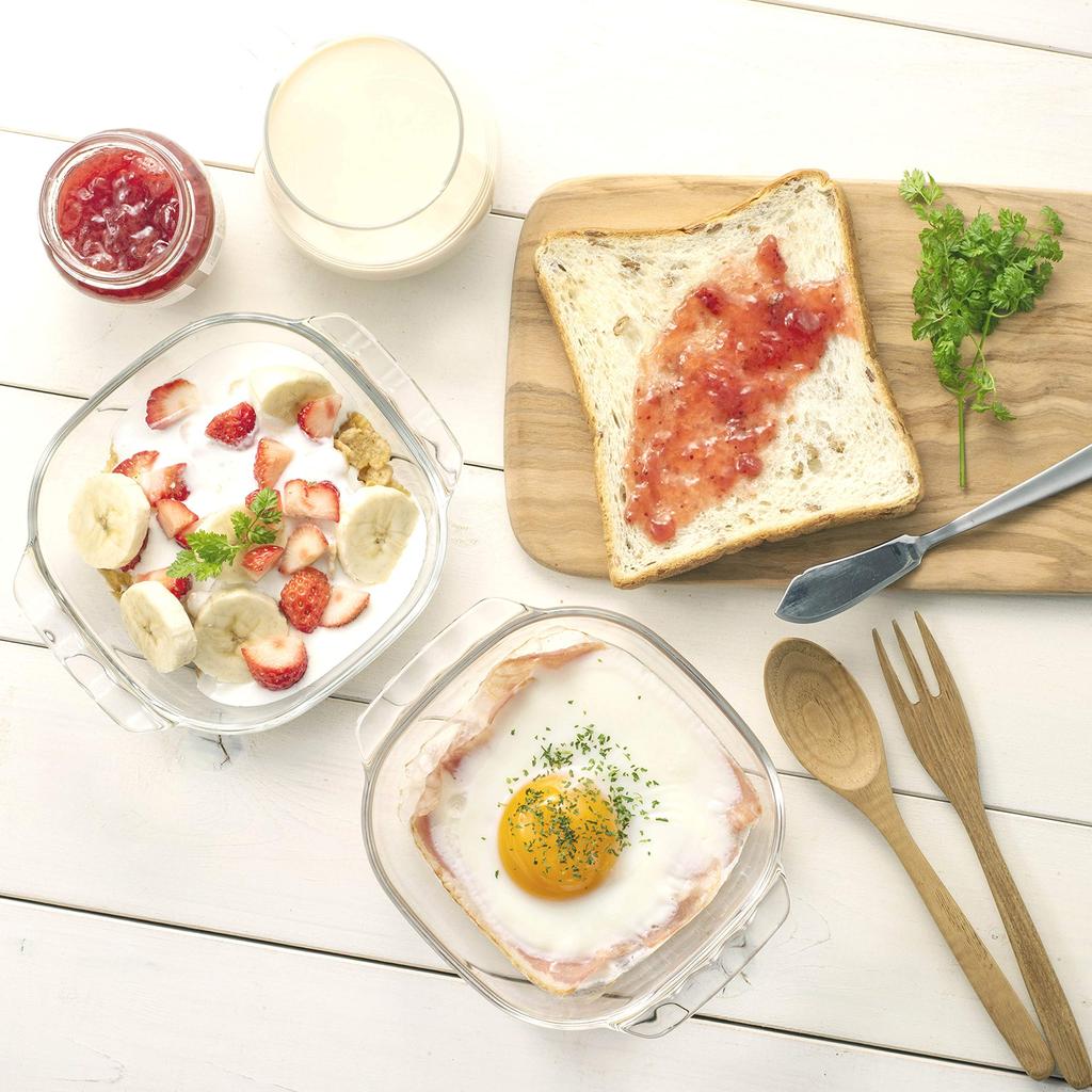 Hario Набор блюд для запекания с полной емкостью для воды 400 мл HGZ-2012, термостойкий 2,