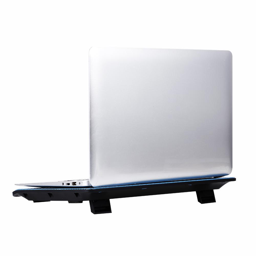 Highperformance Laptop Cooler Laptop Cooling Pad Double Fans Cooler with Two USB Ports Support for