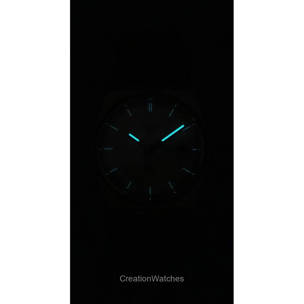 Tissot Женские часы PRX из нержавеющей стали золотистого оттенка с циферблатом цвета шампанского, швейцарские кварцевые T137.210.33.021.00 100M