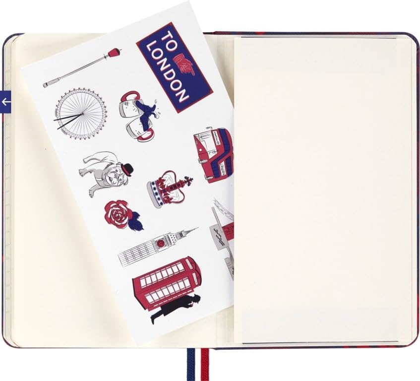 Блокнот Moleskine LUXE x Moleskine "Лондон", в твердой обложке, карманный формат, в линейку, CNLCLND