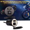 USB мотоцикл мобильный телефон блок питания зарядное устройство водонепроницаемый порт розетка 12 В