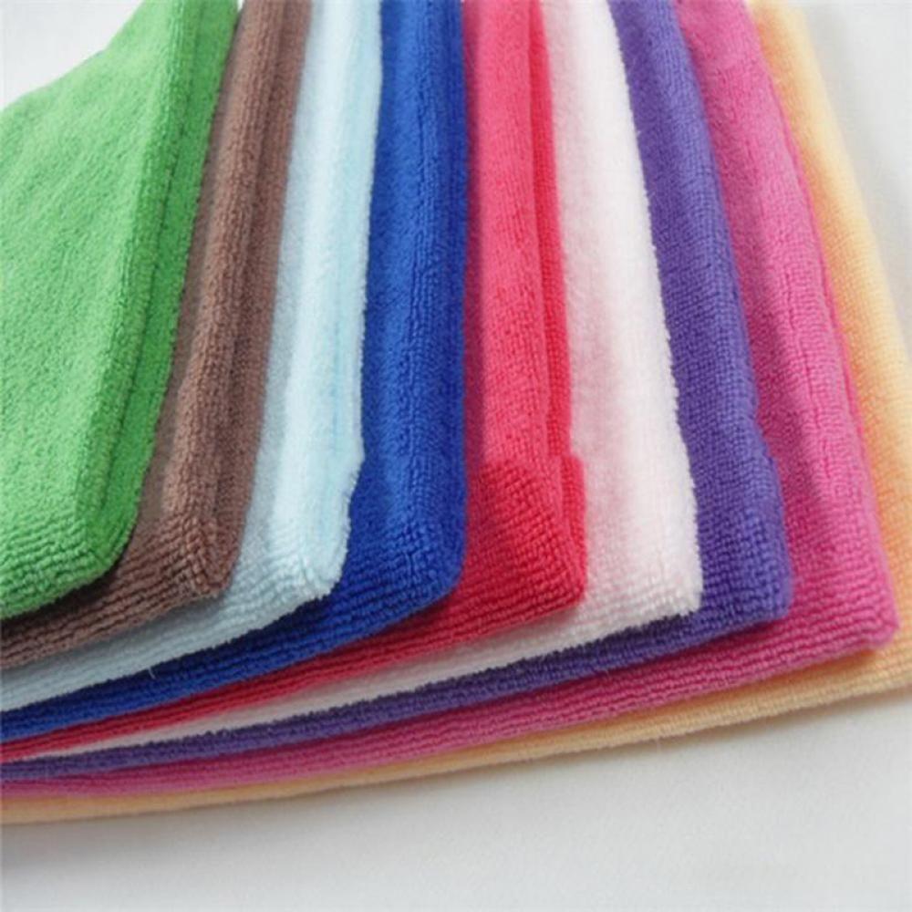 10pcs Useful Cotton Soft Towel Cleaning Towels Face/Hand Towel Wash Cloth