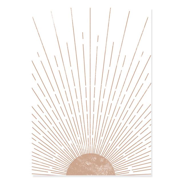 Картина на холсте в стиле бохо, настенные художественные картины, постеры, бежевый стиль, картина на холсте в стиле бохо, принты, интерьер гостиной, домашний декор