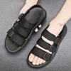 New Men Rome Sandals Summer Casual Breathable Beach Shoes Sports Sandals Outdoor Lightweight Anti Slip Business Shoes Sandales