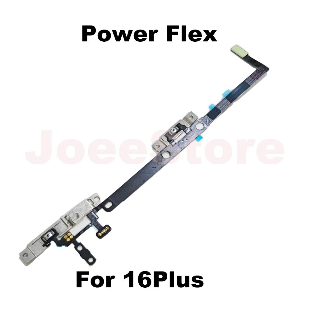 Power Volume Button Mute Switch Flex Cable for iPhone 15 16 Pro Max Plus 15Pro 16Pro Power Volume Control Slice Cable Repair