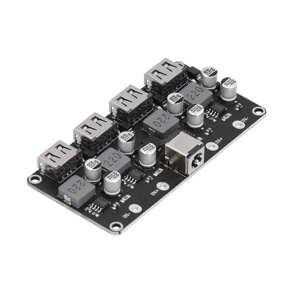 DC Buck Converter Module 4‑Way for QC2.0 QC3.0 Fast Charger USB Mobile Phone Charging Board