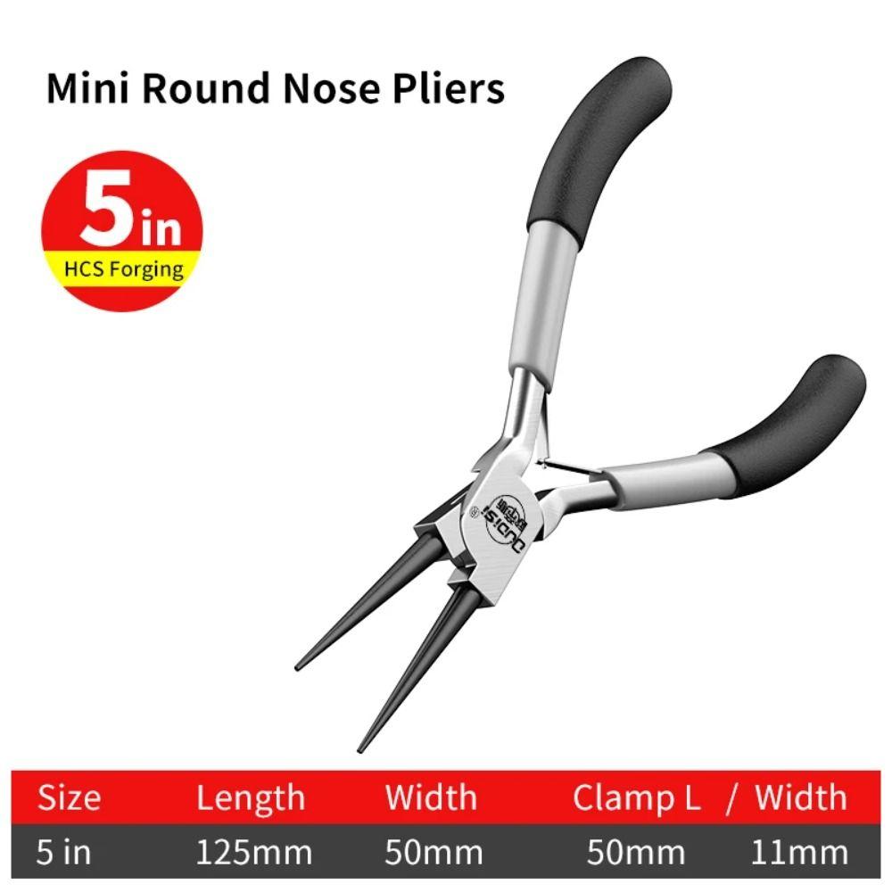 Handcraft Mini Pliers Carbon Steel Insulated Pliers Making Tools Jewelry Making Plier  Beading