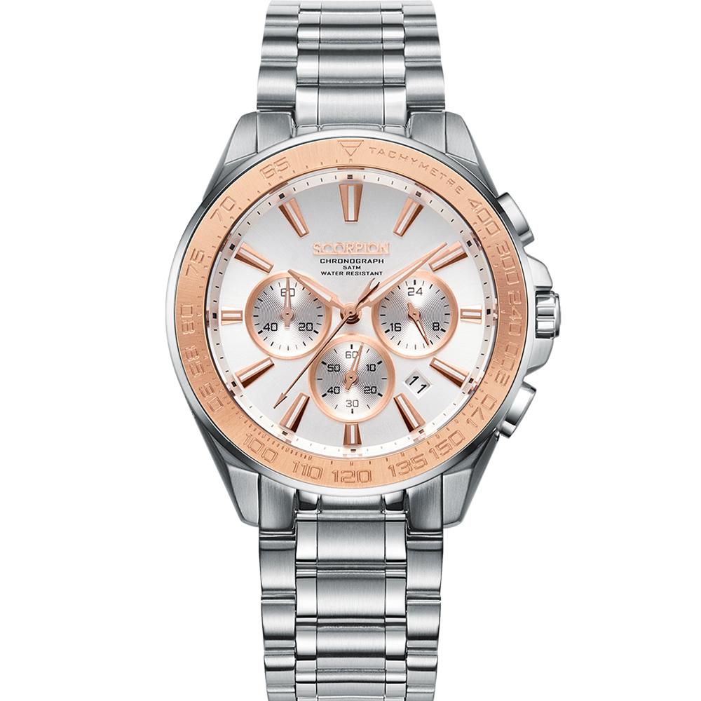 Seukolpion Alecto Хронограф Металлические Часы Sp3340M-Wrg