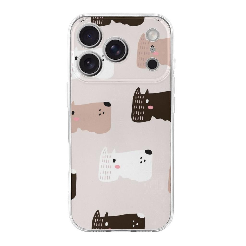 1 Pack For Iphone 17/17Air/17Pro/17ProMax Clear TPU Protective Shell With Anti-Yellow Coating, Soft Corners, Screen Lift And Grip