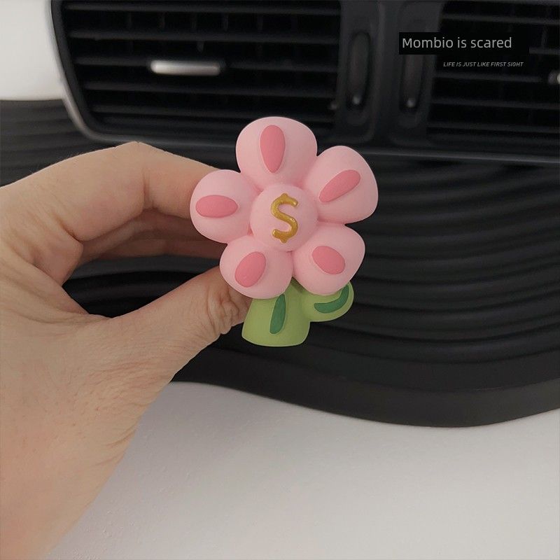 Car Air Freshener for Air Conditioning Vent, Car Interior Decoration, Car Perfume Diffuser Stone, Cute Light Fragrance