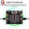 Тестер кабелей Type-C DC3-12V Плата обнаружения USB-линий данных для Type-A Type-B Короткое замыкание Обрыв Неисправность Инструмент для теста на включение/выключение
