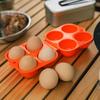 Portable Outdoor Egg Storage Box - 4 Egg Capacity and Anti-Fall Design for Camping