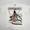 [USED] Ghost In the Shell Motoko Kusanagi Double-Sided Print Anime T-Shirt, Used, Size L, White