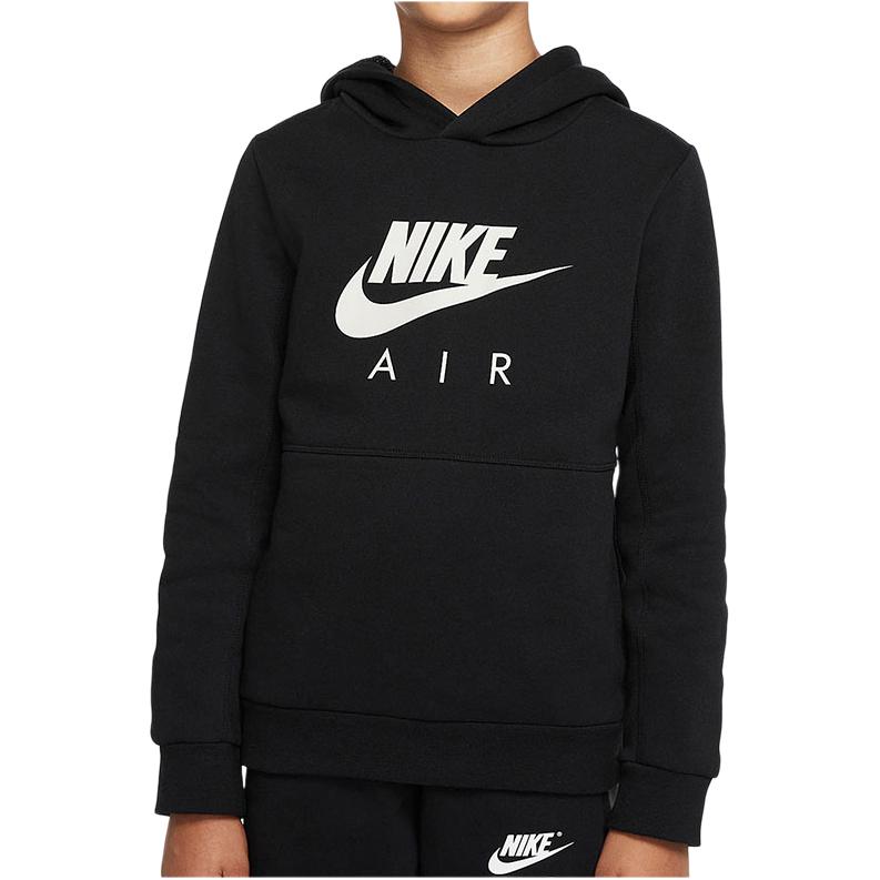 Nike Худи с воздухом Модное Универсальное Худи для детей Черный DM8109-010