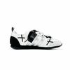 Adidas VS JOG 2.0 Wear resistant And Lightweight Low top German Army Trainers Women's Black White JR4653(Team728-)