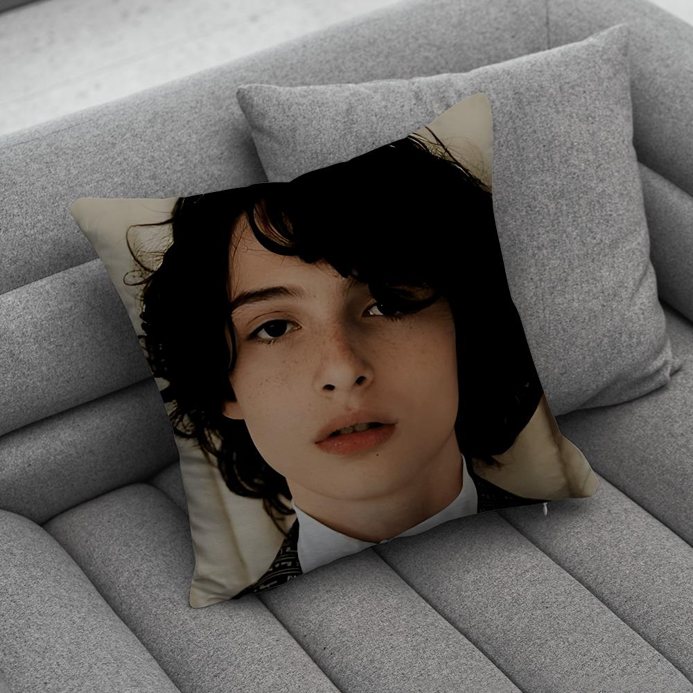 Финн Вулфхард Актер Наволочка Мягкая Подушка Чехлы для Декора Дивана в Стиле Кантри Домашние Украшения и Защита