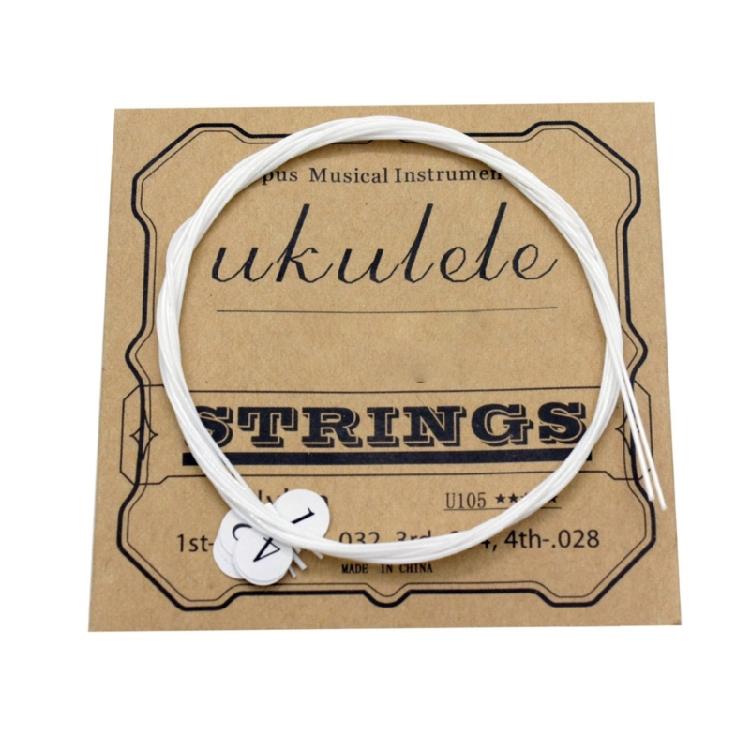 4 Strings Ukulele Strings Accessory for 21/23/26 Inch Ukulele Part Replacement