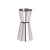 Double Jigger Single Double Shot Drink Spirit Measure Round Rim and Thin Waist Stainless Steel Jigger for Bartender Bar Supplies