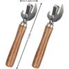 Stainless Steel Japanese Can Opener Manual, Old Fashioned Vintage Style Handheld Tool for Kitchen & Camping, Small & Efficient Abridor de Latas