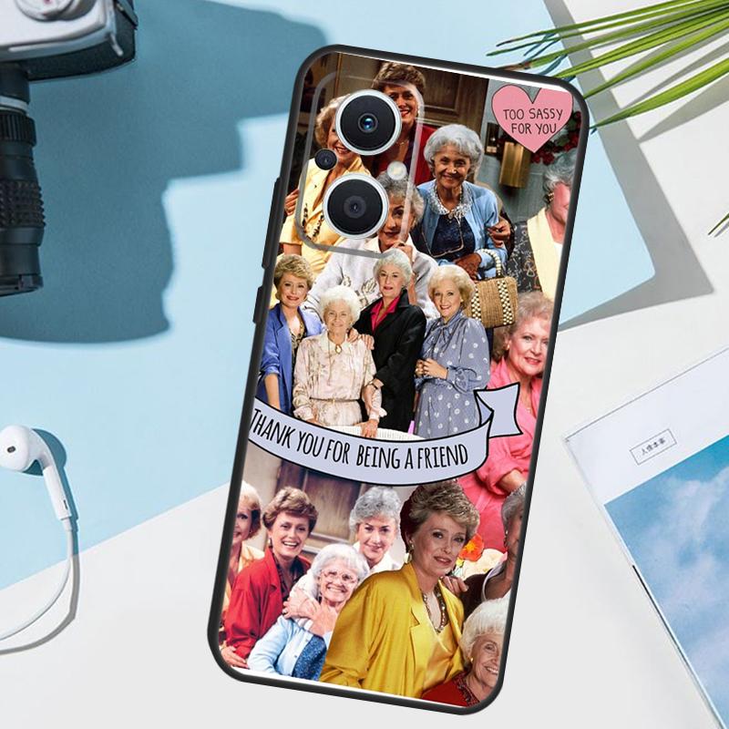 Betty White Golden Cover For OPPO Reno 8T 7 8 Lite 14F 13F 12F 11F 14 13 12 11 10 OPPO Find X8 X6 X5 X9 Pro Case
