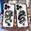 Чехол для телефона с рисунком дракона в стиле туши для Realme 15 5 6 7 7I 8 8I 9 9I 10 11 12 NOTE 70 C75 C71 C67 C65 C55 C53 C35 C33 Case