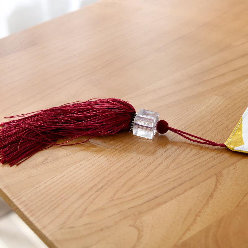 Имитация хлопка и льна Скатерть-дорожка с принтом Многоцветная Скатерть Чехол Скатерть Украшение стола