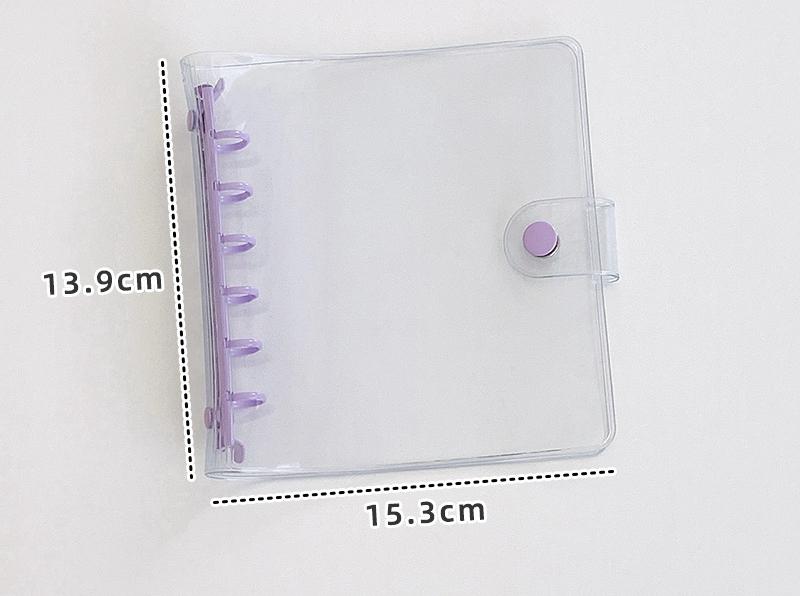 A7 Square Loose Leaf Notebook Refill Spiral Binder Inner Page Grid Blank Line Diary Agenda PlannerSchool Stationery