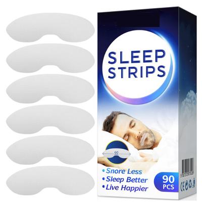 90X полоска для рта Advanced Gentle для лучшего носа улучшенного дыхания облегчения