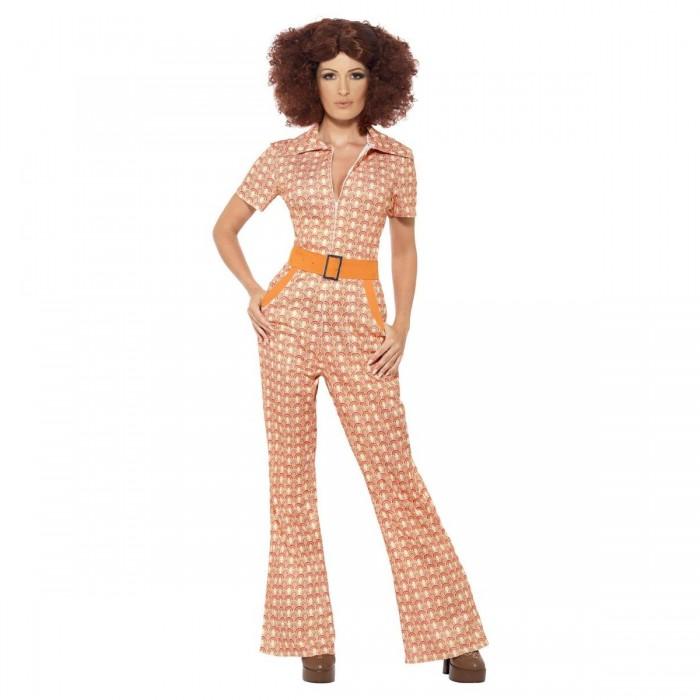 Smiffys Женский/Дамский Аутентичный Шикарный Костюм в Стиле 70-х