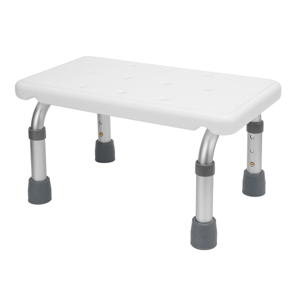 Душевой стул из алюминиевого сплава с противоскользящими дренажными отверстиями, многофункциональный стул для ванной комнаты, табурет для