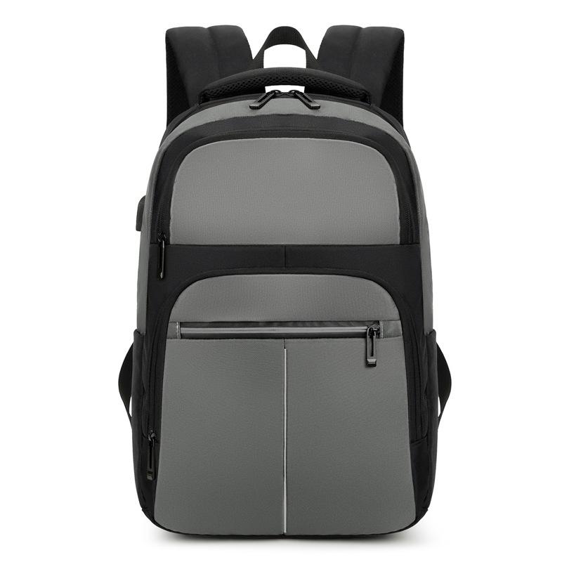 Новый унисекс однотонный водонепроницаемый и дышащий деловой модный повседневный универсальный рюкзак для повседневного использования